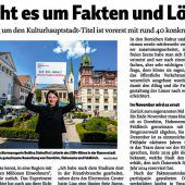 Starke Stimme für die Kunst