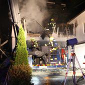 Großeinsatz im Götzner Wohngebiet