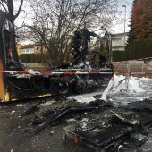 Nur noch Brandschutt