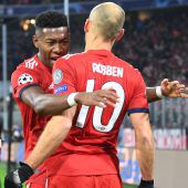 FC Bayern mit einem Kantersieg (5:1) gegen Benfica. »C1