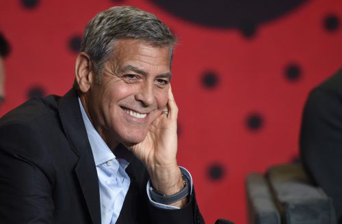 George Clooney trennt sich von seiner Harley-Davidson. AP