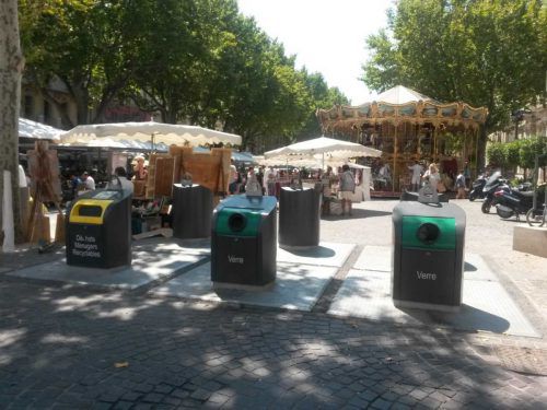 Unterflursysteme, wie hier im französischen Avignon, könnten bald auch in Dornbirn verwirklicht werden. Alton