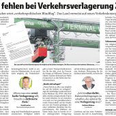 Verkehrsverlagerung auf die Schiene