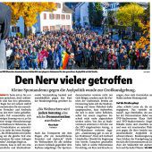 Demo der Menschlichkeit