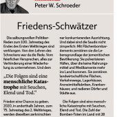 „Nie wieder Krieg“
