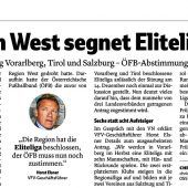 Westliga baut auf Eliteliga