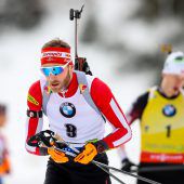 Biathleten mit Spitzenplätzen