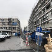 Über Großbaustelle in Feldkircher Zentrum