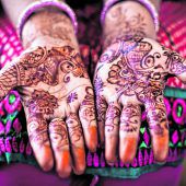 Filigrane Zeichnungen mit Henna