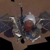 Erstes Selfie auf dem Mars