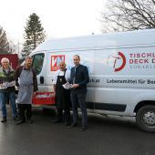 Lebensmittel für Tischlein deck dich