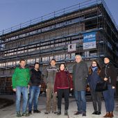 Firstbaum für Ärzte- und Feuerwehrhaus