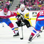 Crosby in Hochform