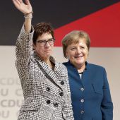 Neue CDU-Chefin will Merkel auch Paroli bieten