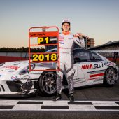 Dornbirner Sebastian Daumstartet im Porsche-Carrera-Cup