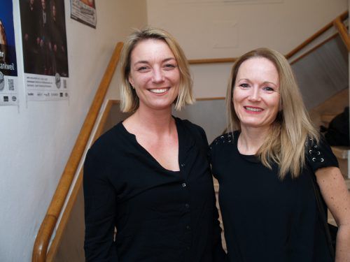 Im Publikum: Susan Räss und Katja Lüttinger.