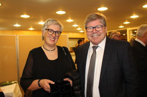 Reingard und Anton Gohm, Bürgermeister von Röns.