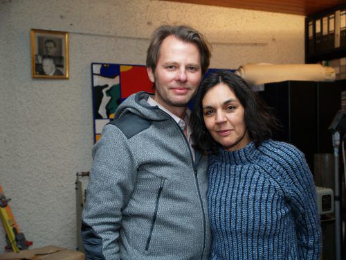 Unter den Gästen Wolfgang Schwarzkogler und Sabina Roth.