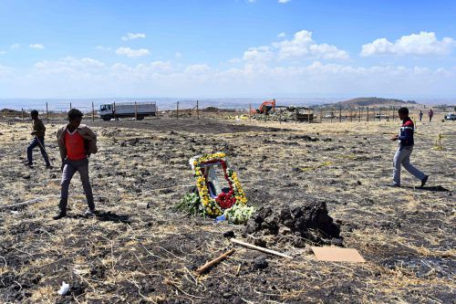 Beim Absturz einer 737-Max-Maschine starben in Äthiopien 157 Menschen. AFP