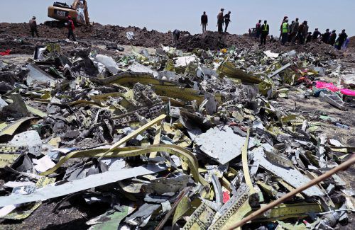 Beim Flugzeugabsturz am 10. März sind alle 157 Insassen ums Leben gekommen. RTS