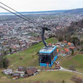 Die Karrenseilbahn in der Herbstrevision