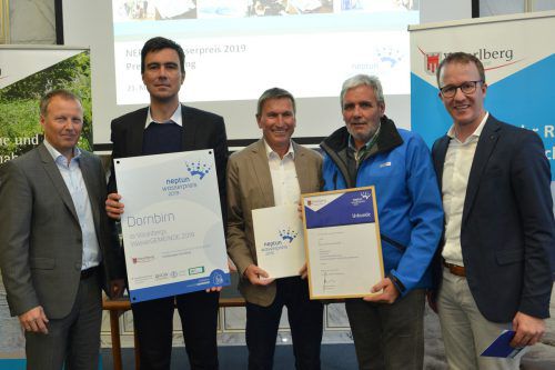 Vorarlbergs Wasserpreisgemeinde ist heuer die Stadt Dornbirn mit dem Projekt "Integraler Hochwasserschutz Gerbergraben". vlk