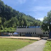 Poolbar-Aufbau läuft