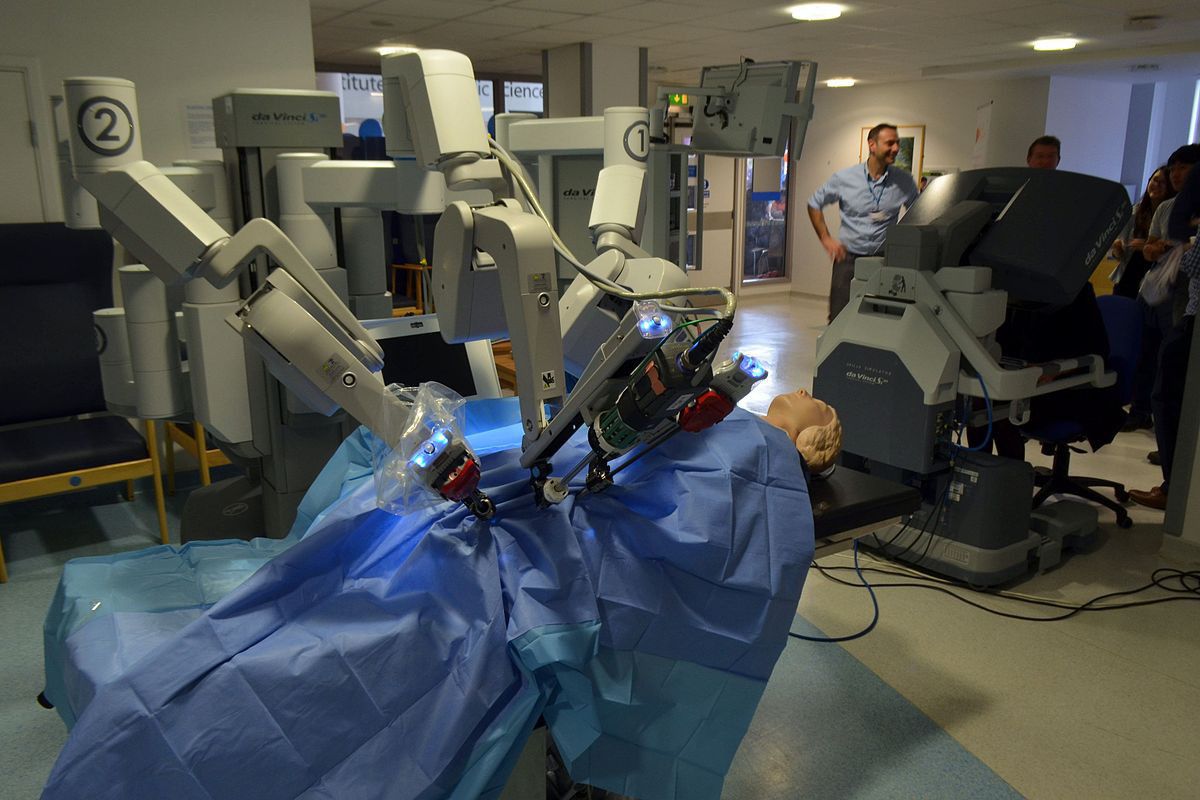 Der OP-Roboter erobert sich immer mehr medizinische Bereiche. da vinci