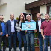 Göfner Blaue spenden für Netz für Kinder