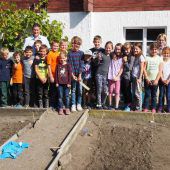 Ein Schulgarten für Fraxerns Volksschule