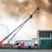 Explosion in Entsorgungsfirma