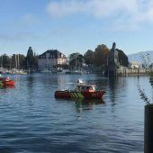 Leiche im Wasser