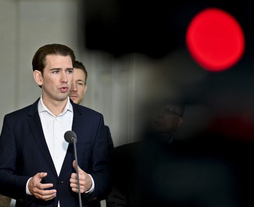 Wegen der gegensätzlichen Standpunkte mit den Grünen seien längere Sondierungen nötig, sagt Kurz. aPA