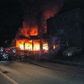 Explosion in Garage