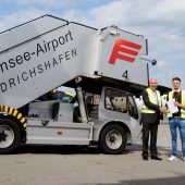 Flughafen mit Luft nach oben