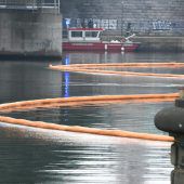 Kilometerlanger Ölteppich auf der Donau bei Wien