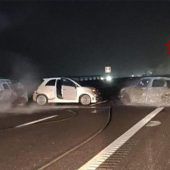 Gangster legen bei Raubüberfall in Italien Autobahn lahm