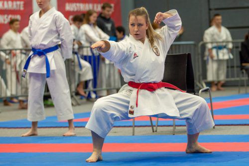 EM-Kandidatin Patricia Bahledova vom KC Höchst wurde letztes Wochenende beim Milon Cup in Luxemburg Zweite in der Kata.  Grafoner