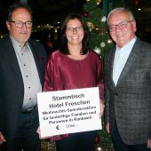 Fröscha hat spendable Stammtische