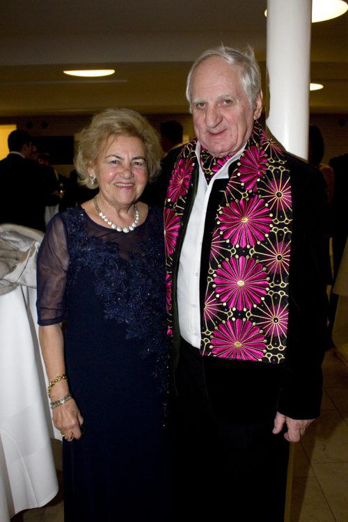 Herma Hehle (Schönblick) kam mit Klaus Rubner.