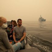Flucht vor den Flammen