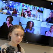 Greta Thunberg wirbt für ­Klimakampf in Afrika