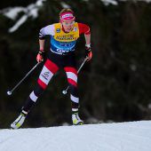 Stadlober nach Sturz Elfte im Massenstart