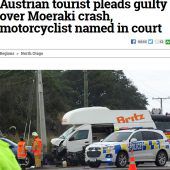 In Neuseeland vor Gericht