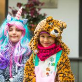 Mäschgerle tauchen Bregenz in viele Farben