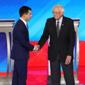Sanders und Buttigieg in der Favoritenrolle