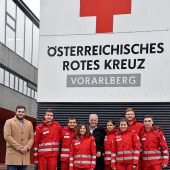 Das Rote Kreuz auf Werbetour