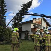 Über 200 Einsätze in 30 Stunden erforderte Sturm „Sabine“ in Vorarlberg. »A5