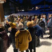 Protest am Arlberg