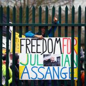 Proteste für Assange